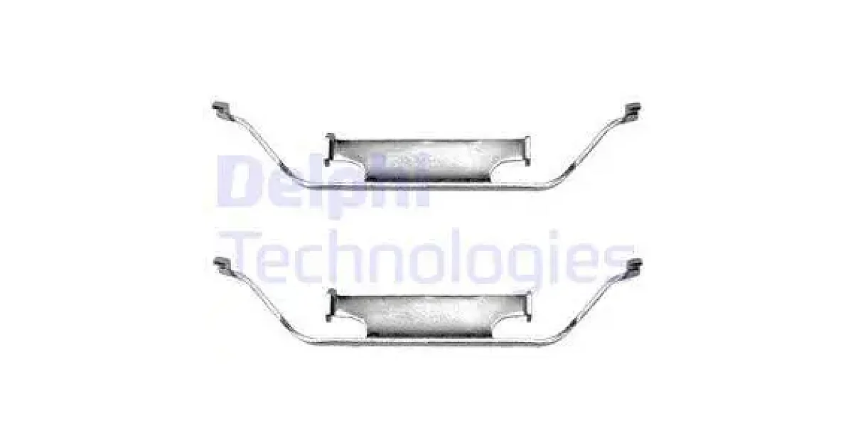 DELPHI LX0135, Комплектующие, колодки дискового тормоза