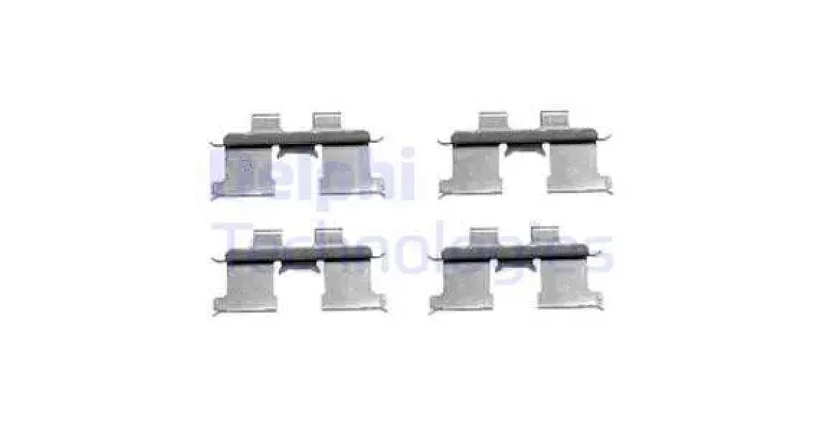 DELPHI LX0467, Комплектующие, колодки дискового тормоза