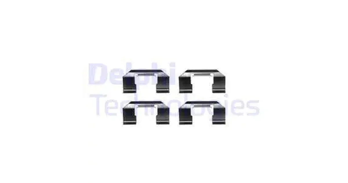 DELPHI LX0232, Комплектующие, колодки дискового тормоза
