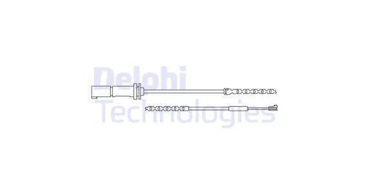 LZ0247 - DELPHI - Сигнализатор, износ тормозных колодок
