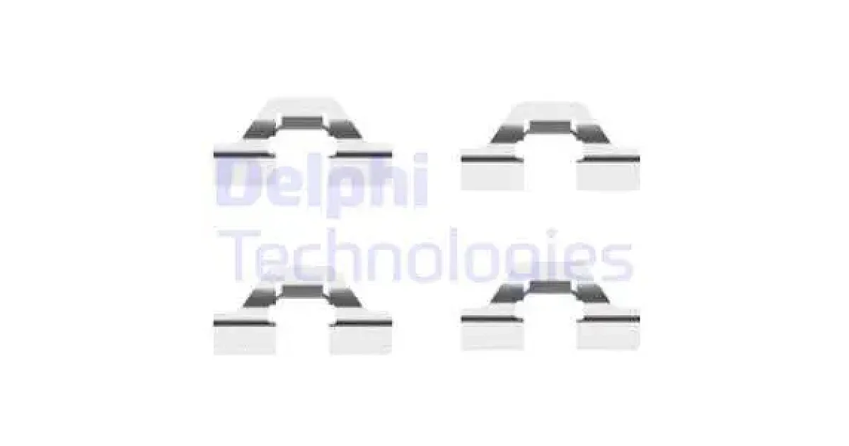 DELPHI LX0430, Комплектующие, колодки дискового тормоза