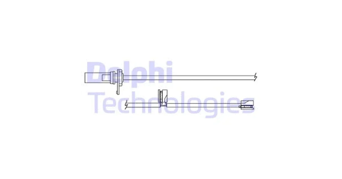 LZ0305 - DELPHI - Сигнализатор, износ тормозных колодок