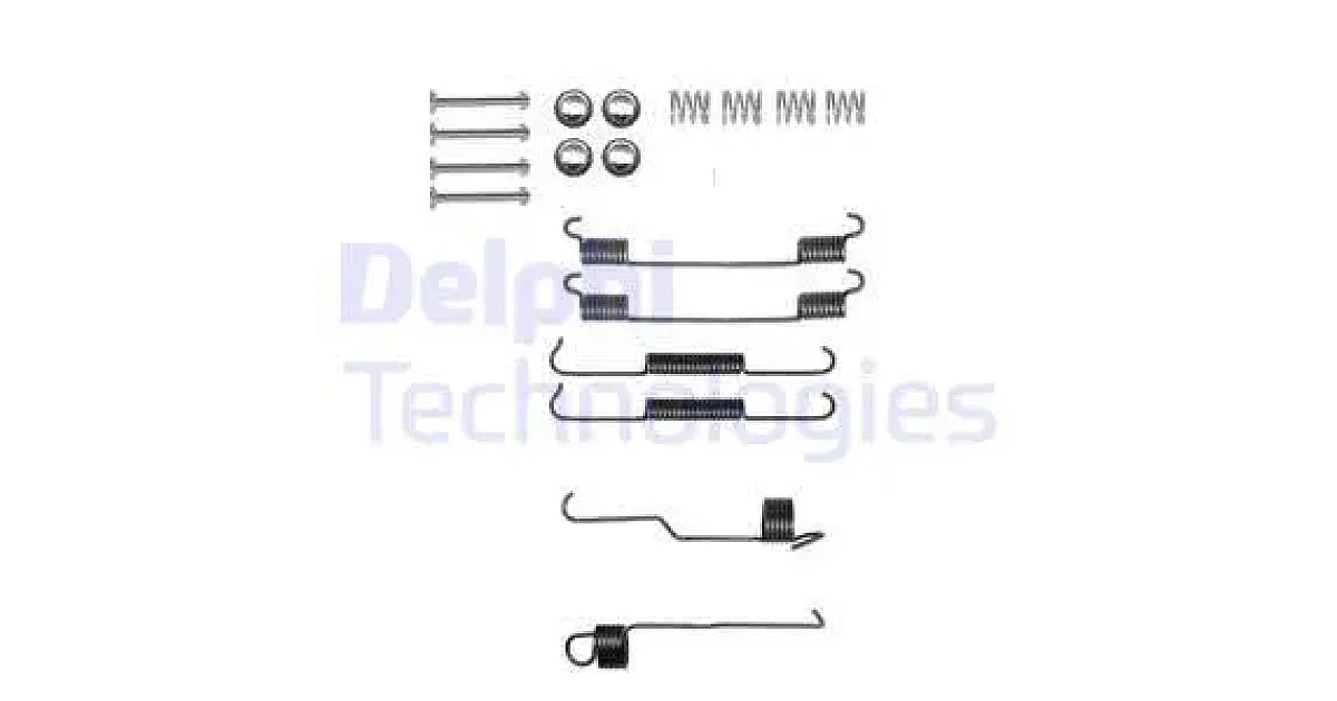 DELPHI LY1320, Комплектующие, тормозная колодка