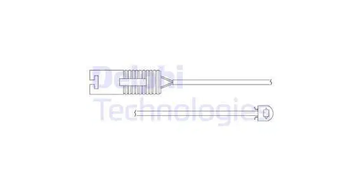 DELPHI LZ0135, Сигнализатор, износ тормозных колодок