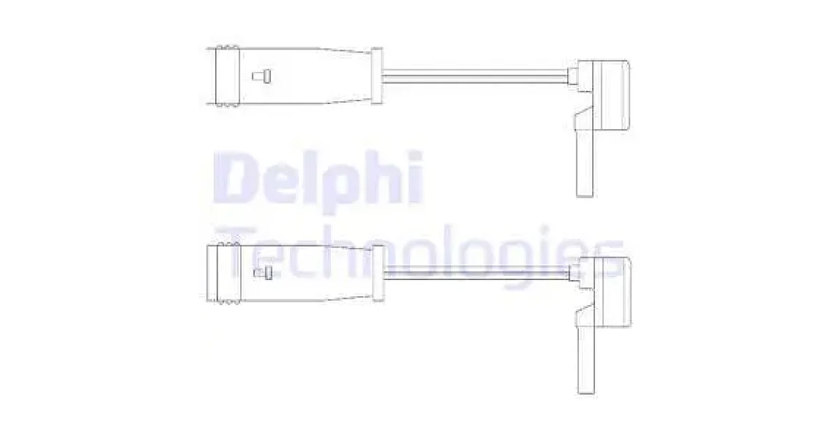 LZ0153 - DELPHI - Сигнализатор, износ тормозных колодок