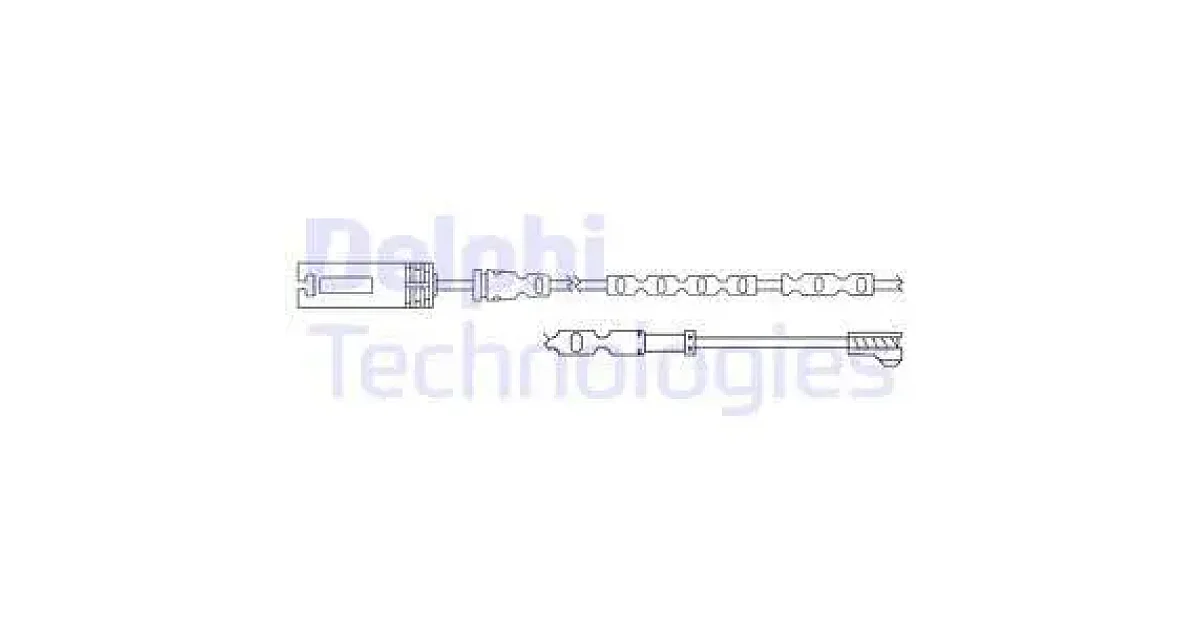 LZ0217 - DELPHI - Сигнализатор, износ тормозных колодок