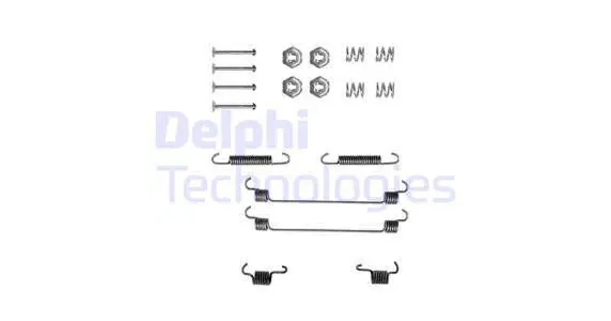 DELPHI LY1112, Комплектующие, тормозная колодка