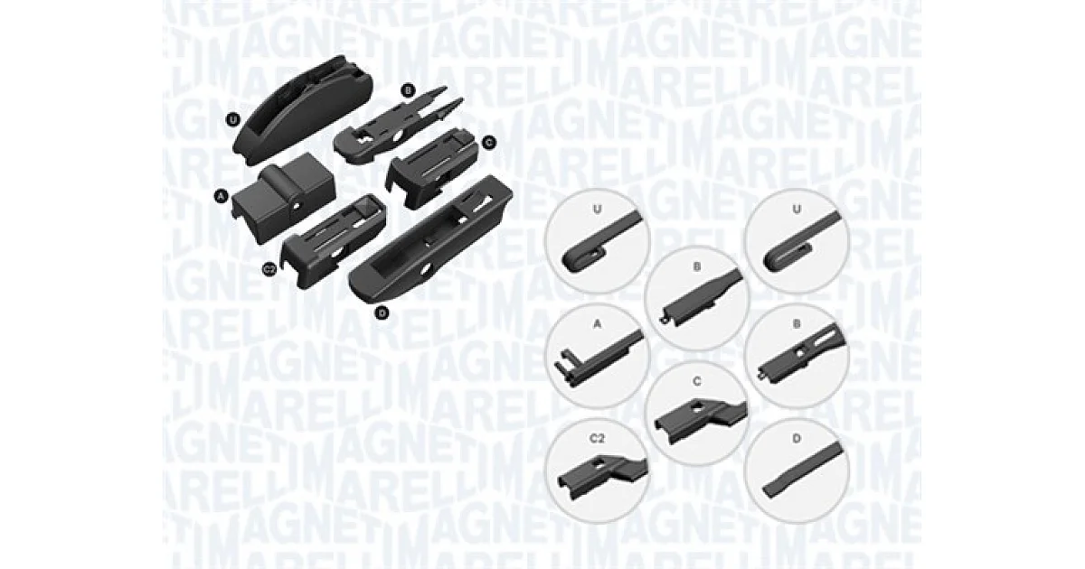 MAGNETI MARELLI - 000713617700 - Щетка стеклоочистителя